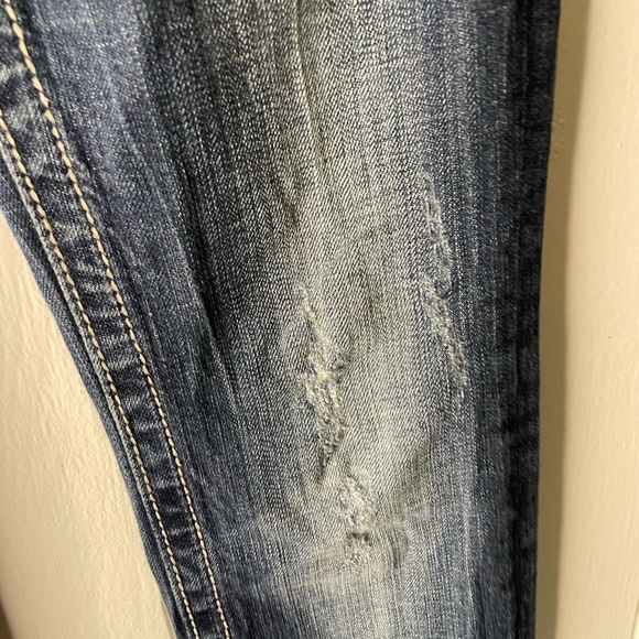 Miss Me Womens Size 27 Lowrise Straight Leg Jeans Blue 3124 - Picture 2 of 14